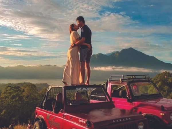 Mount Batur: Mount Batur Private Jeep Sunrise and Natural Hot Spring